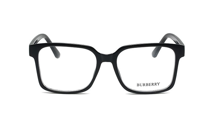 Gafas cuadradas retro de cuadros unisex