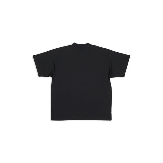 T-SHIRT OVERSIZE NOIR HOMME (préféré pour l'été)