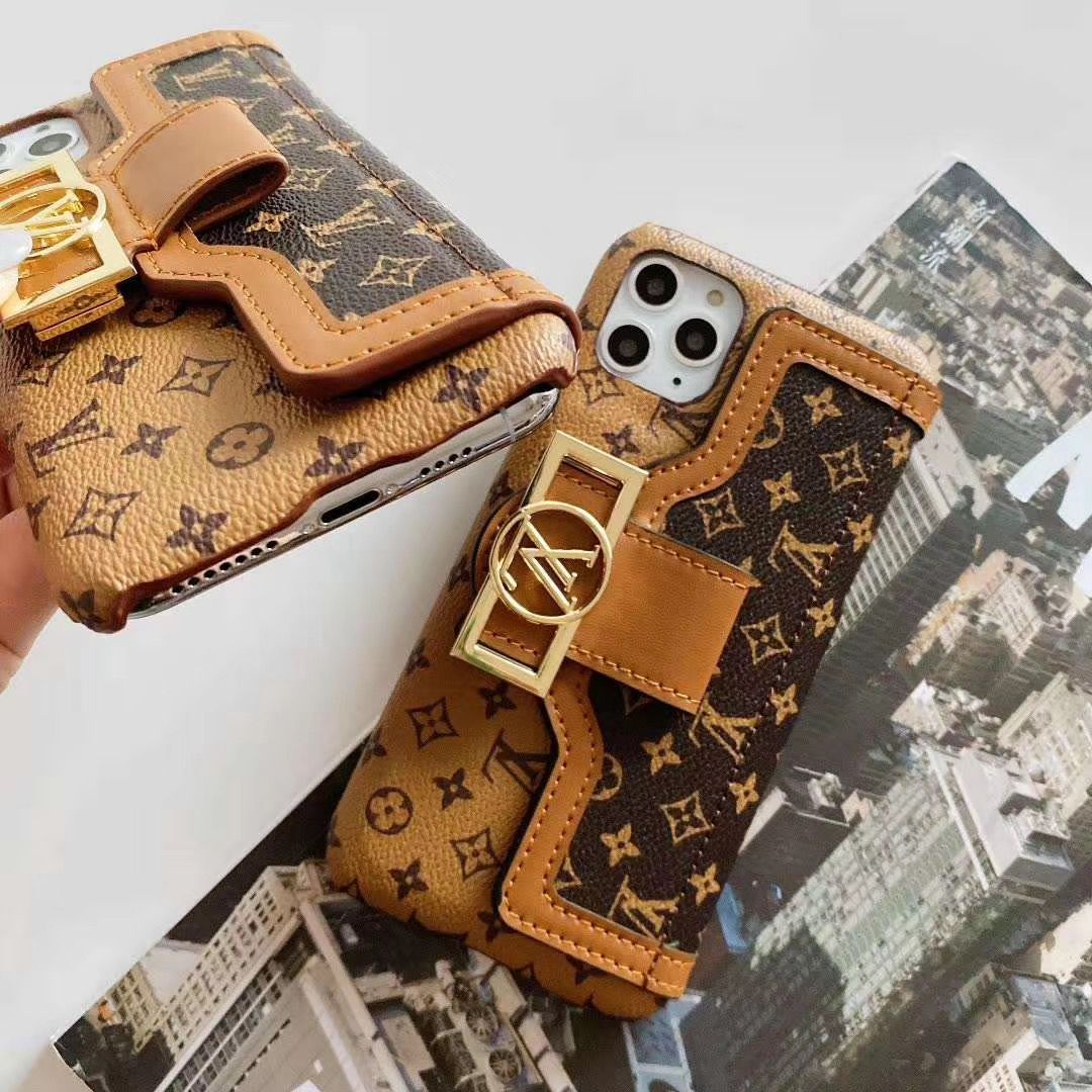 Estuche de lujo con tarjetero estampado