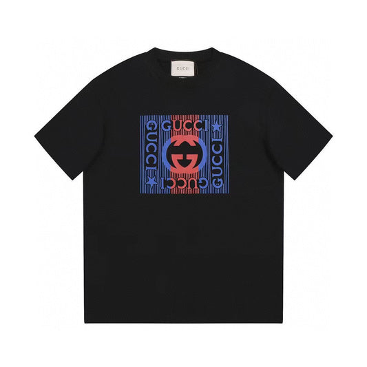 T-shirt imprimé carré