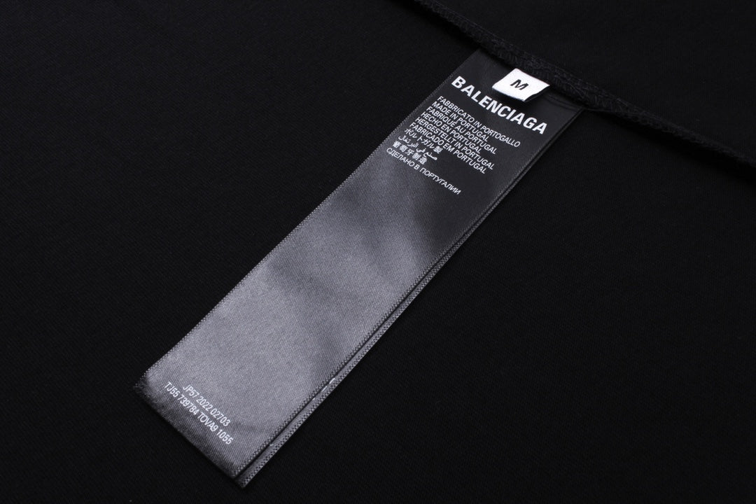 T-shirt à imprimé lettre simple