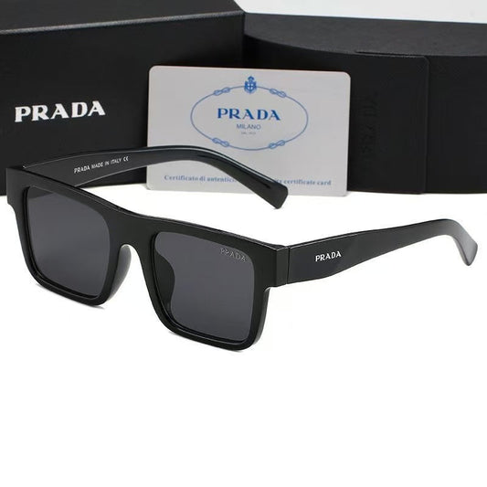 European and American fashion trendy square-frame sunglasses