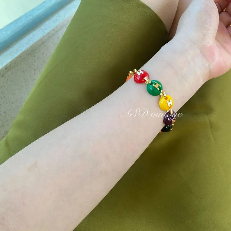 Pulsera de Cuentas Arcoíris con Temperamento