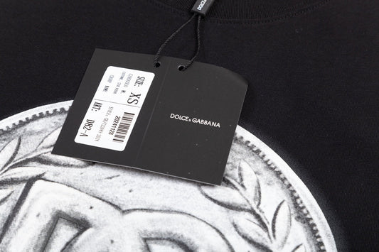 Camiseta clásica con logo estampado