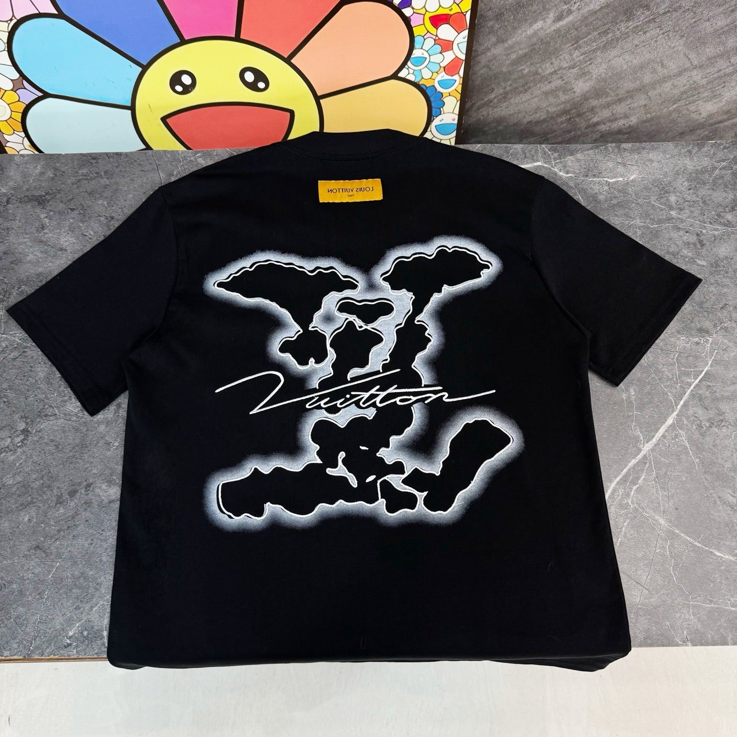 T-shirt imprimé style simple et polyvalent