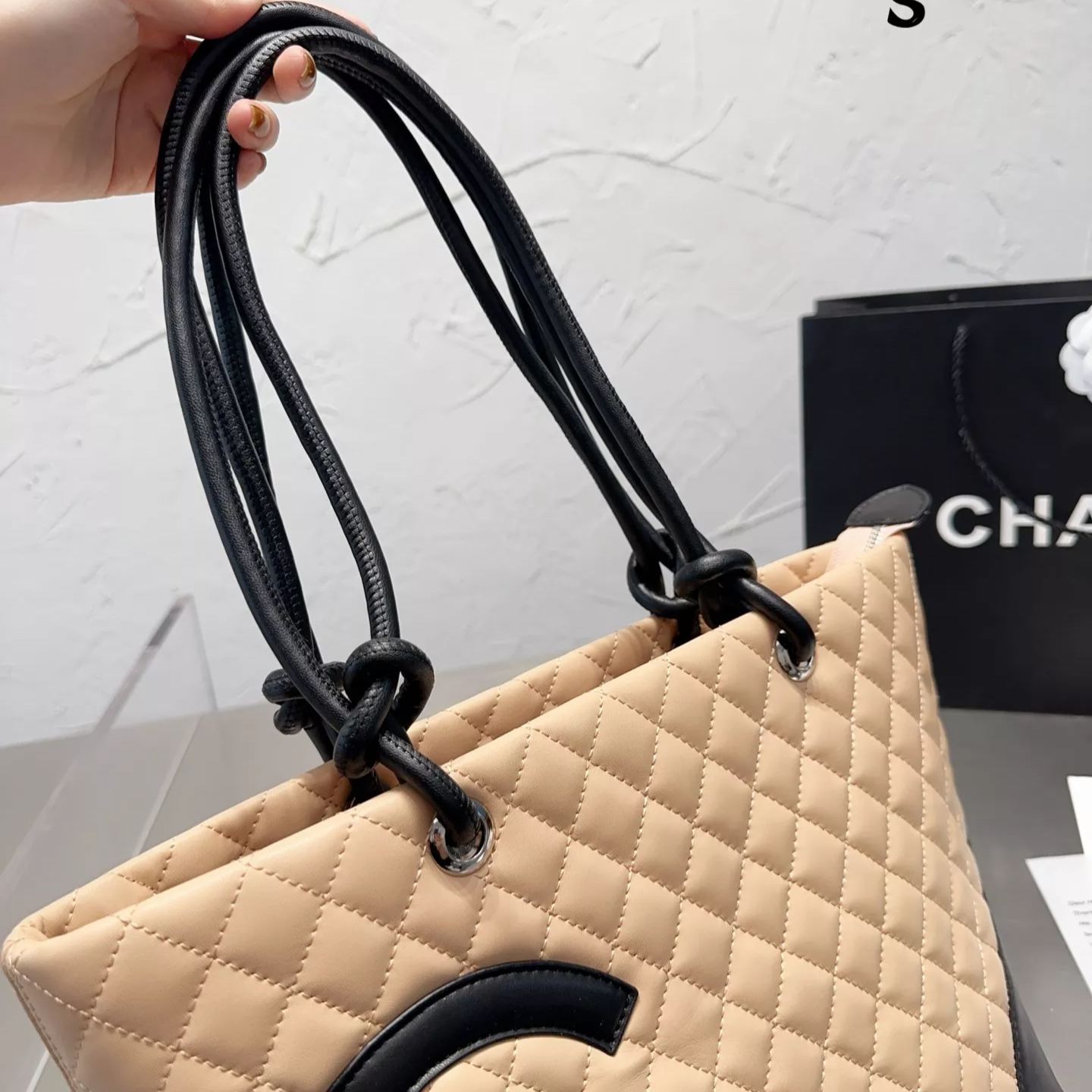 Sac fourre-tout en cuir Cambon