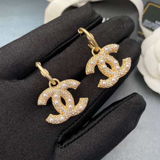 Boucles d'oreilles mode perles