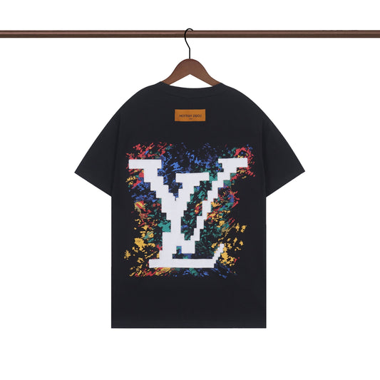 Camiseta estampada con letras sencillas