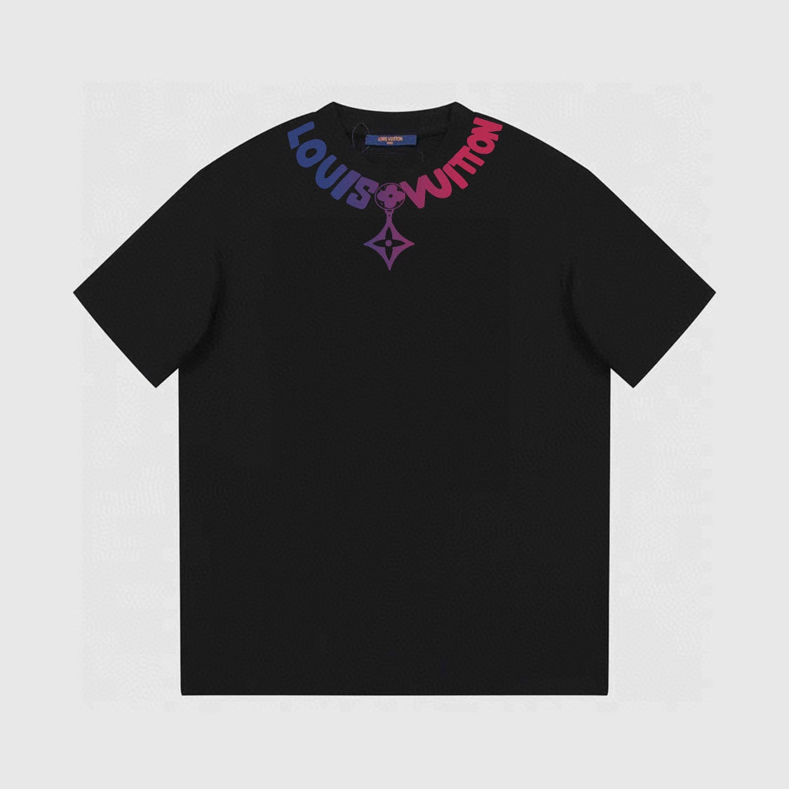 T-shirt avec logo imprimé sur l'encolure