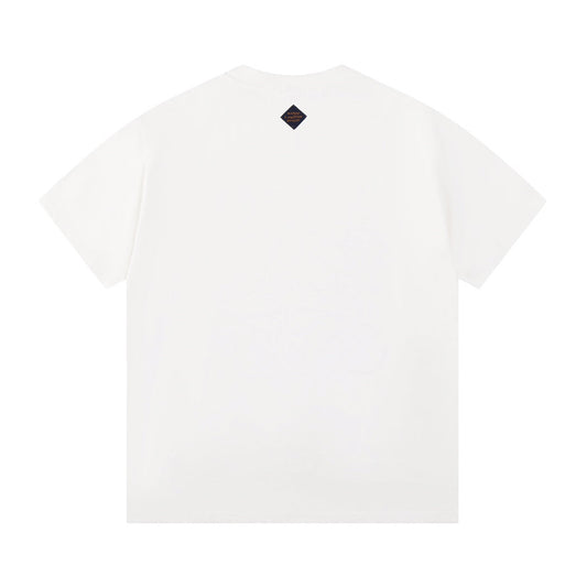 Camiseta con estampado de letras 2025FW
