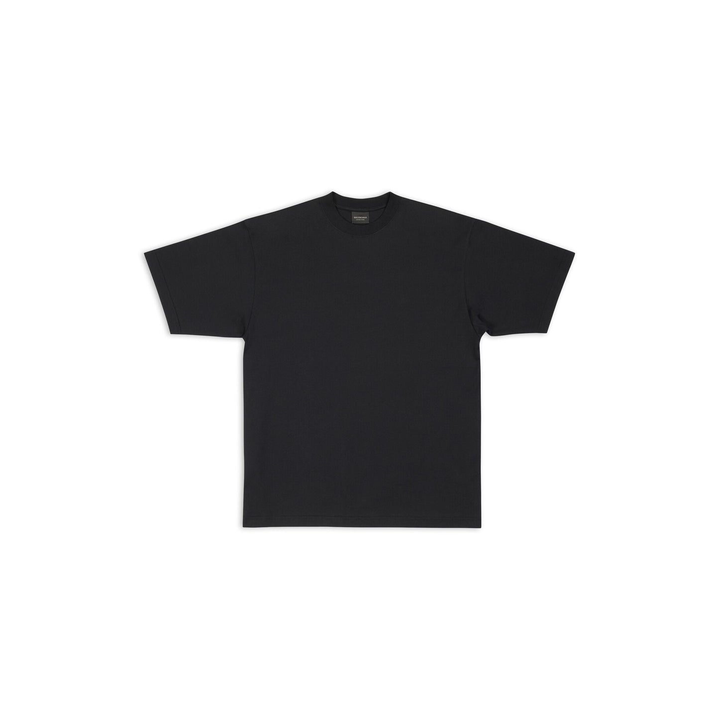 T-SHIRT HOMME AVEC ÉTIQUETTE ENTRETIEN COUPE CLASSIQUE