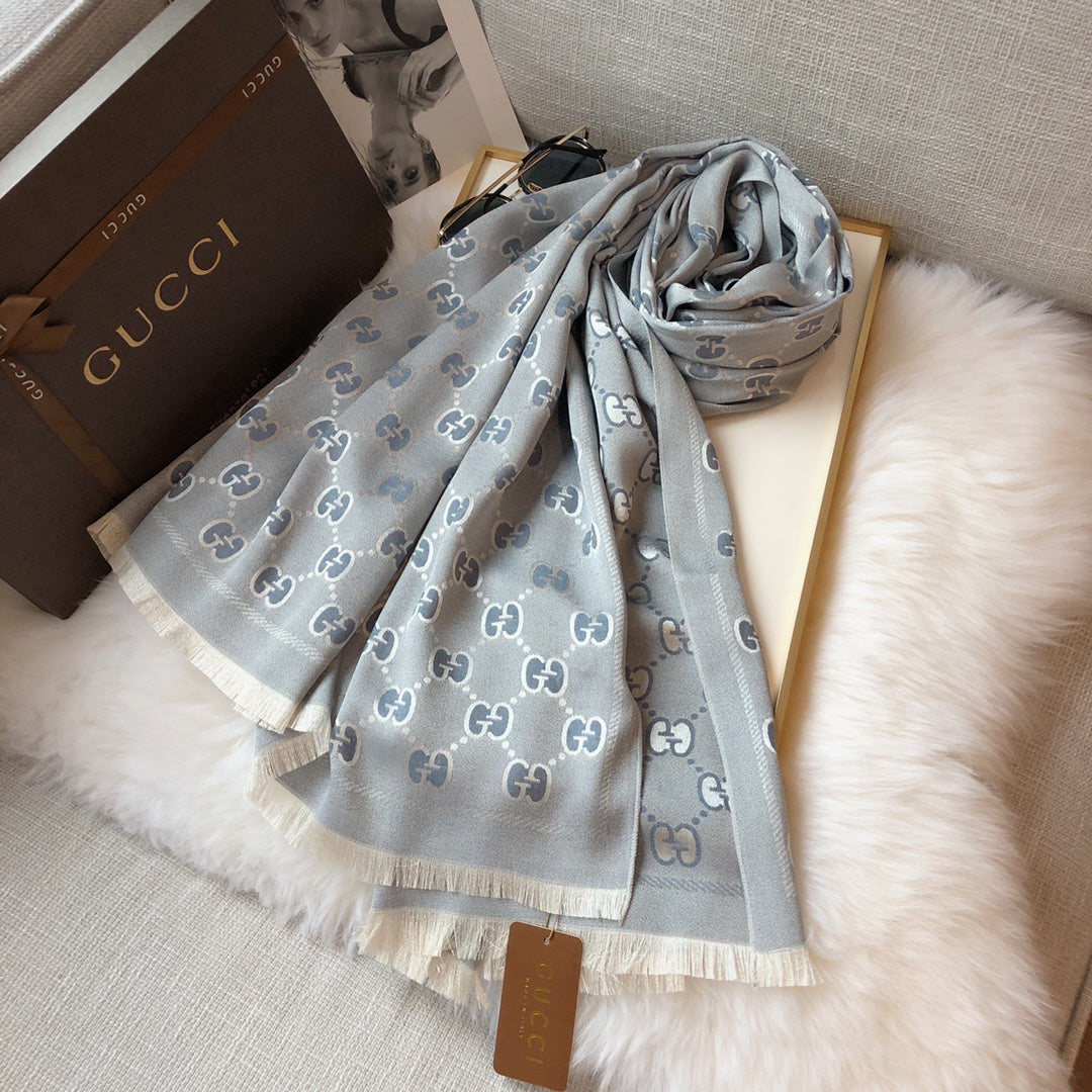 Pañuelo de algodón Tencel Jacquard premium