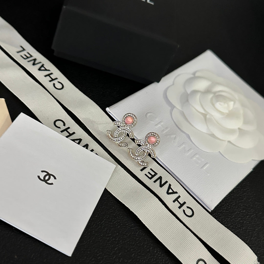 Boucles d'oreilles Diamant Gemme Tempérament