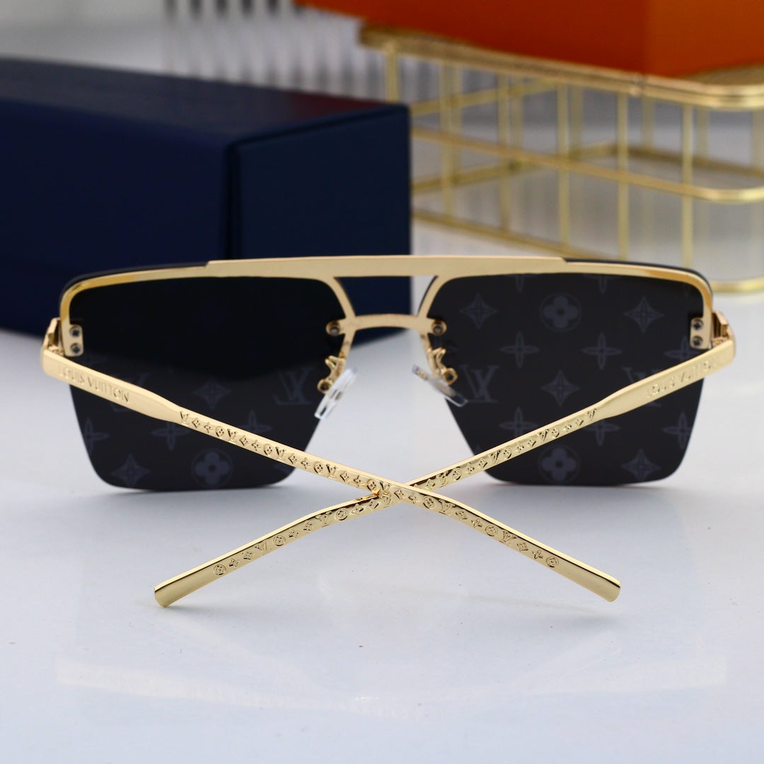 Gafas de sol con monograma metálico de alta definición