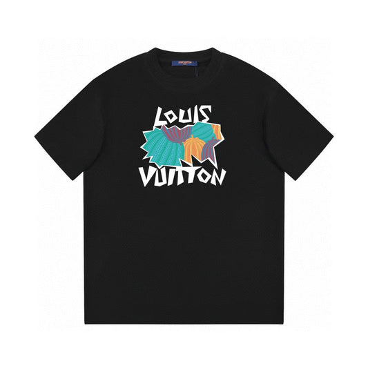 T-shirt à motif irrégulier