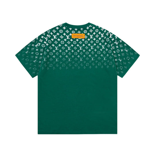 T-shirt monogrammé dégradé