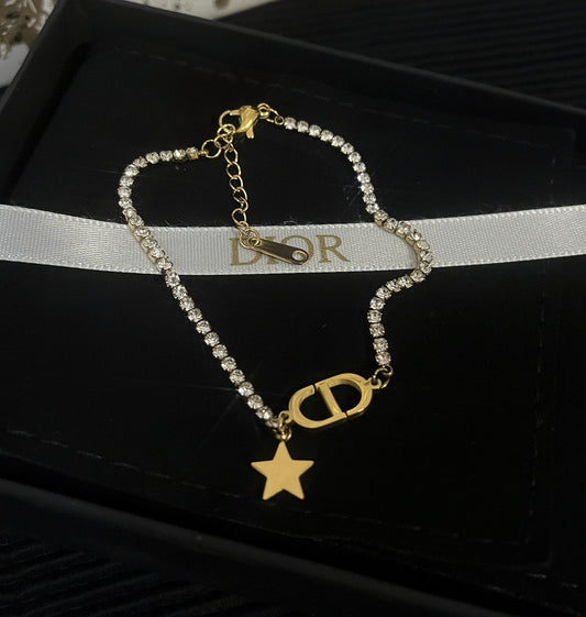 Pulsera de diamante de lujo