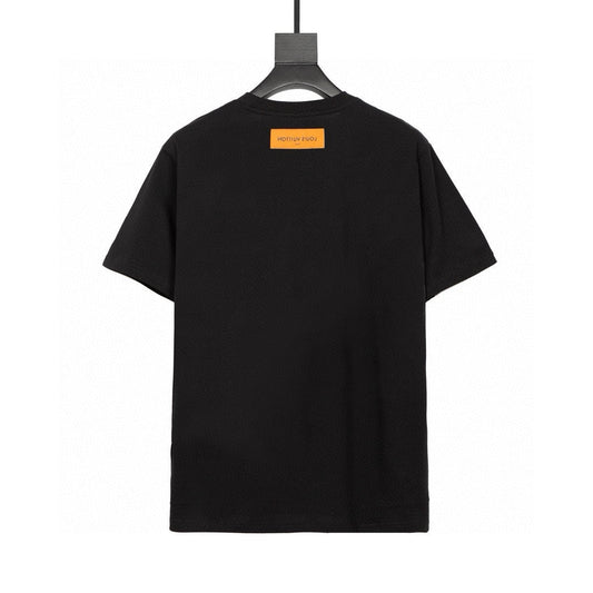 T-shirt imprimé violet