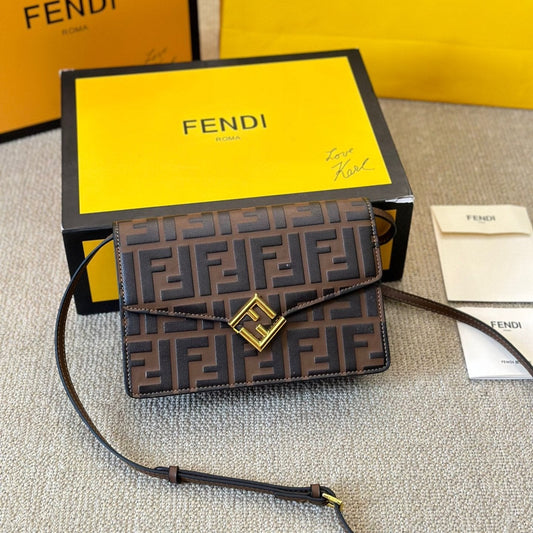 Bolso cruzado FF Diamonds