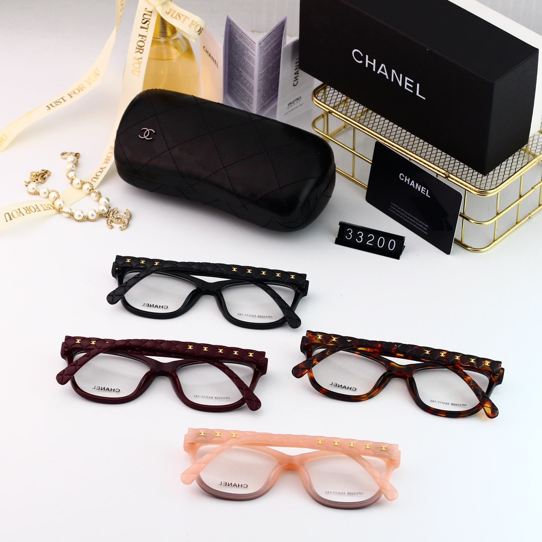 Lunettes élégantes à monture métallique