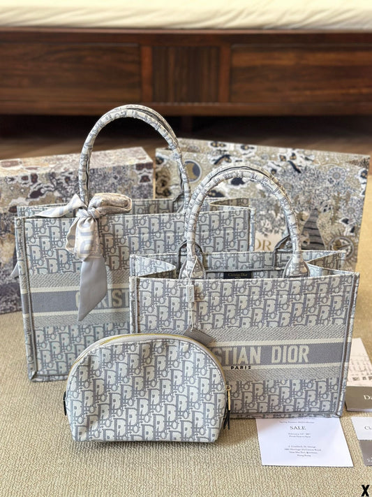 Bolso de mano clásico bordado para mujer
