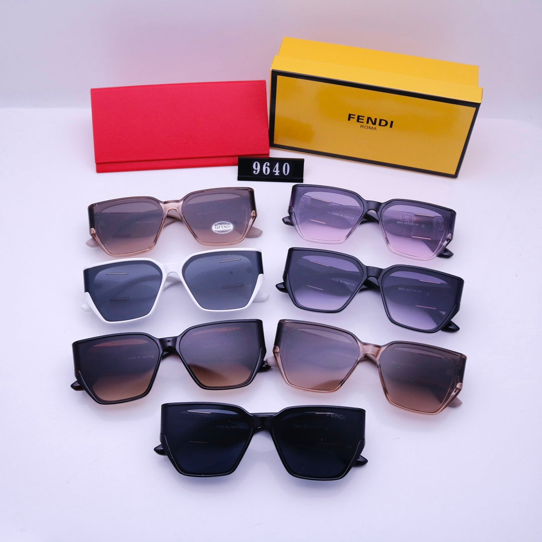 Lunettes de soleil F estampillées à la mode