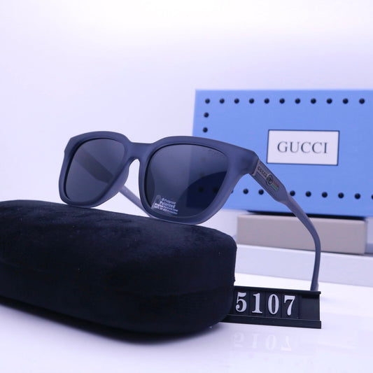 Gafas de sol de goma rectangulares cuadradas estilo vintage