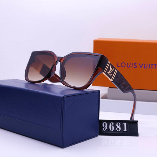 Gafas de sol unisex cuadradas vintage