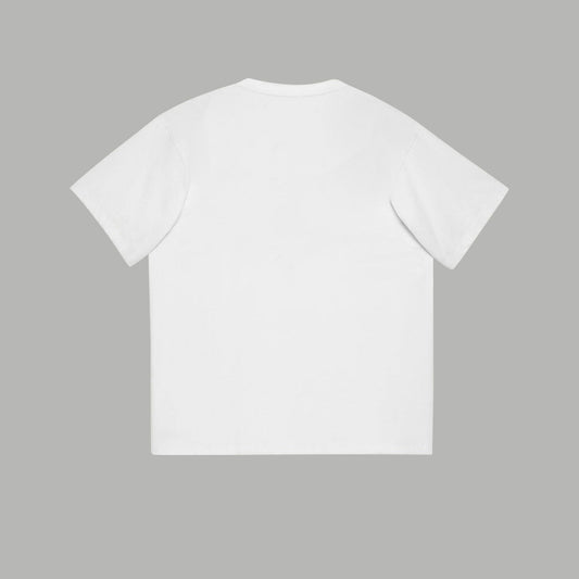 Camiseta con estampado de alfabeto de oso