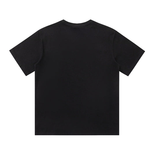 T-shirt imprimé dégradé de lettres