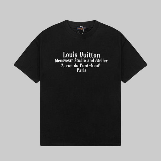T-shirt imprimé lettres recto verso