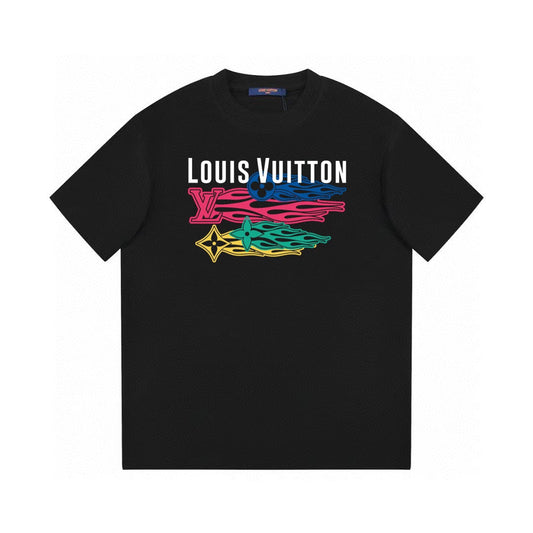 Camiseta estampada a rayas