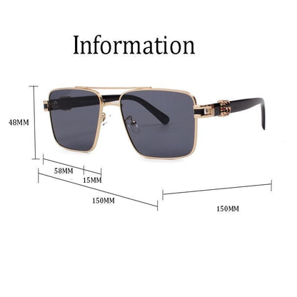 Gafas de sol cuadradas polarizadas unisex G