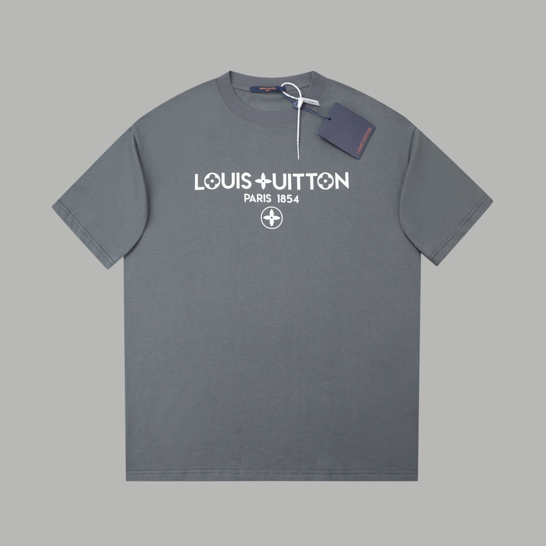 T-shirt à impression lettre simple