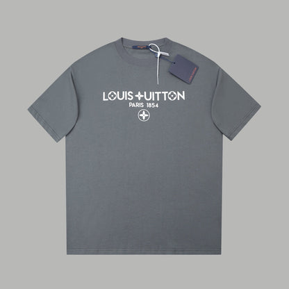 T-shirt à impression lettre simple