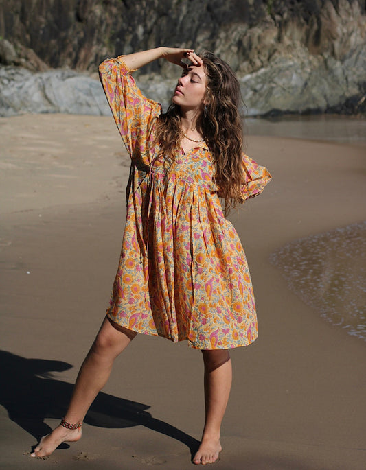 Minivestido Hawa en Golden Soma