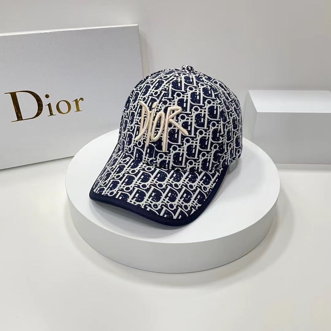 Casquette de Baseball Broderie Lettre D