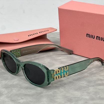 Lunettes de soleil ovales rétro tendance pour femmes