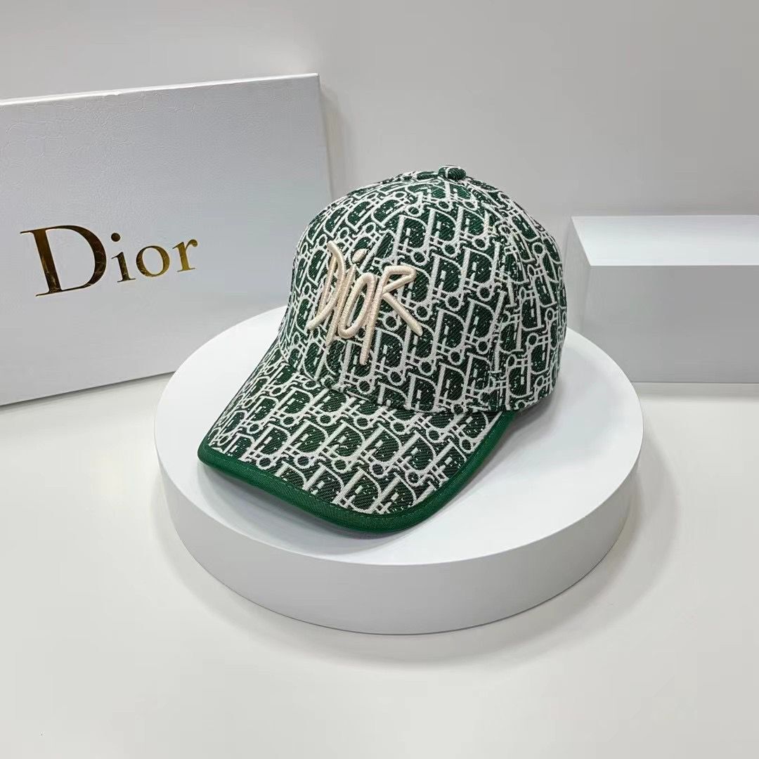 Casquette de Baseball Broderie Lettre D