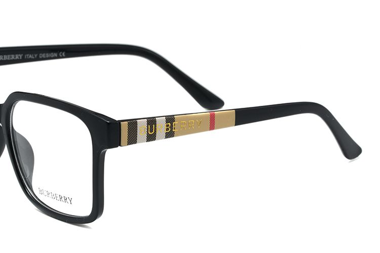 Gafas cuadradas retro de cuadros unisex