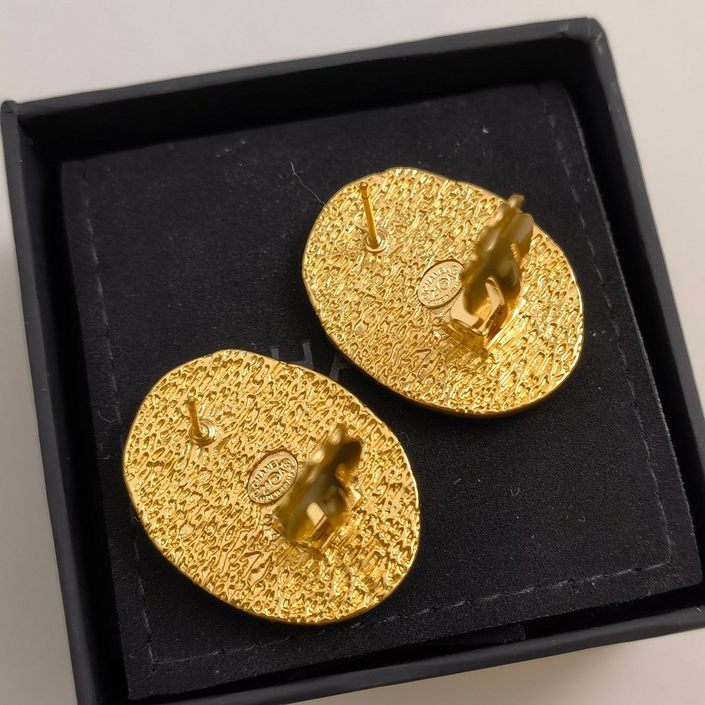 Pendientes de oro vintage