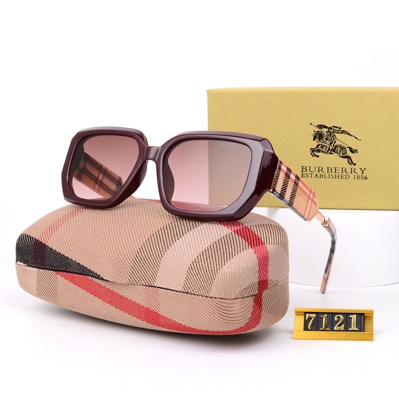 Lunettes de soleil polarisées à carreaux rétro