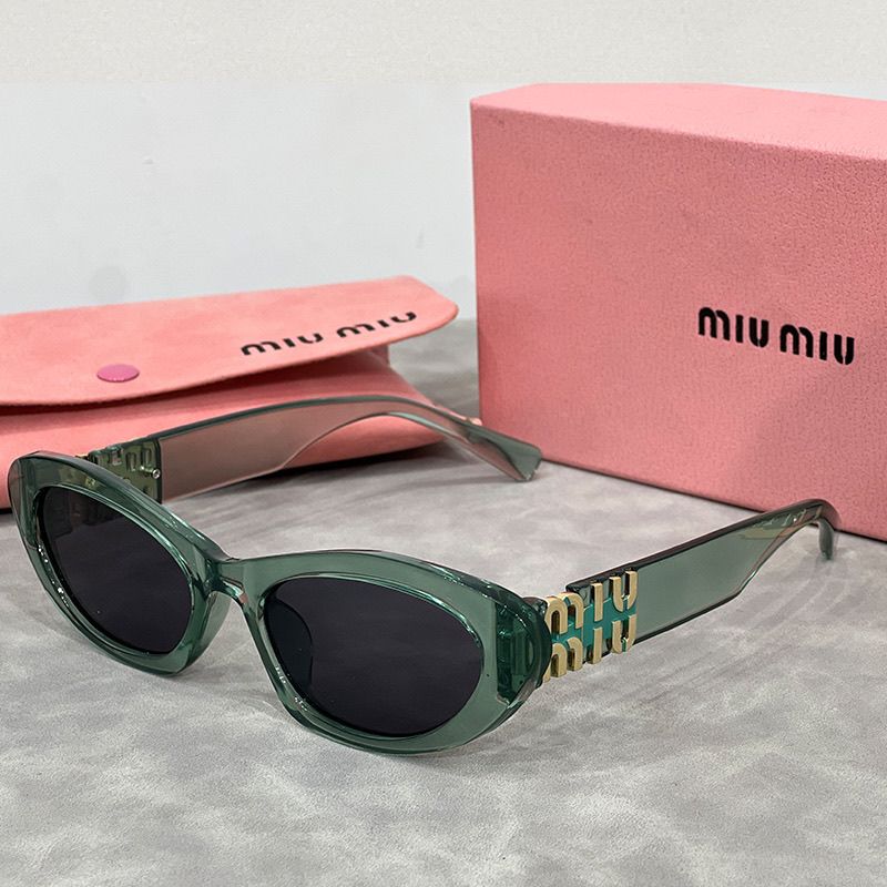 Lunettes de soleil ovales œil-de-chat rétro pour femme