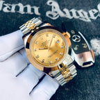 Premium Stainless Steel Mechanical Watch 7 Color Options Classic Luxury Style