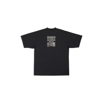 T-SHIRT HOMME AVEC ÉTIQUETTE ENTRETIEN COUPE CLASSIQUE