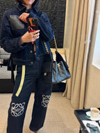 Black Quilted Leather Shoulder Bag 🖤