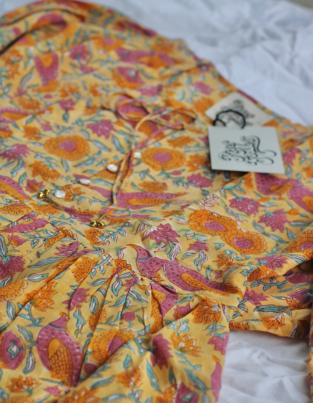 Robe Courte Hawa Golden Soma
