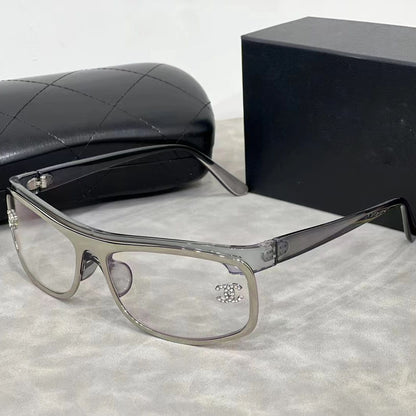 Lunettes de soleil bouclier pour femme