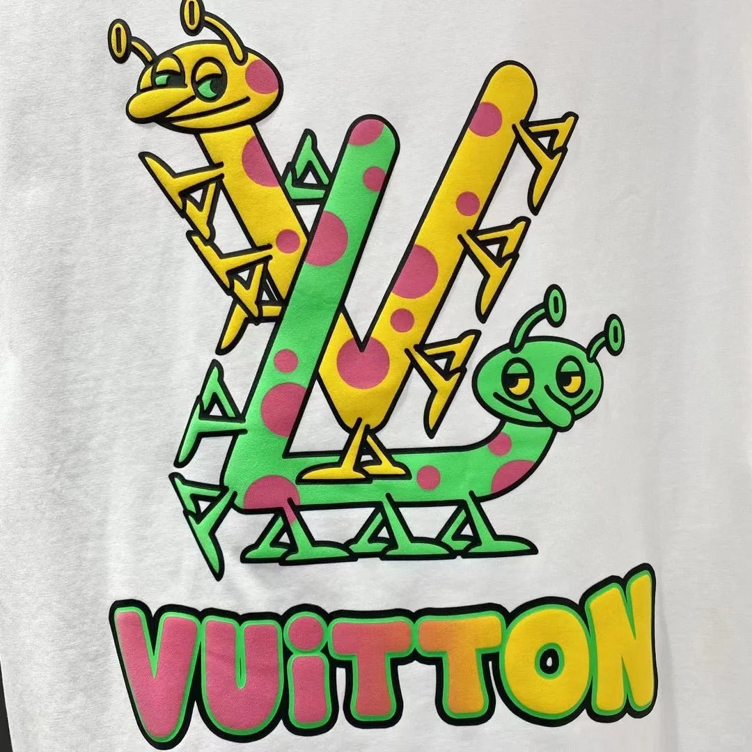 0528 T-shirt à logo imprimé recto-verso