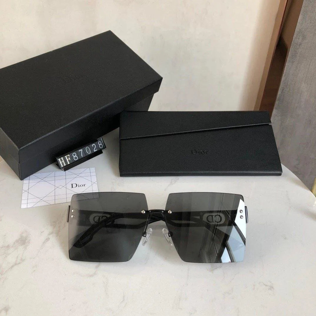 Lunettes de soleil D87028 de mode 4 couleurs